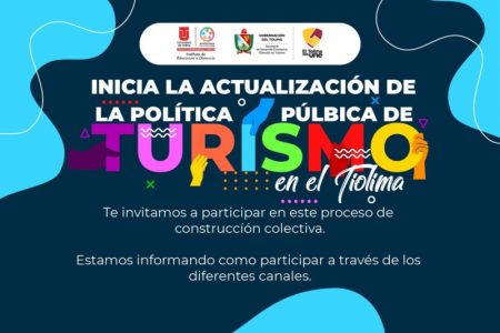 Tolima tendrá turismo más competitivo y sostenible con actualización de política pública