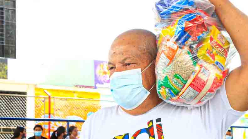 Más de 200 familias vulnerables de Ibagué recibieron kits alimentarios