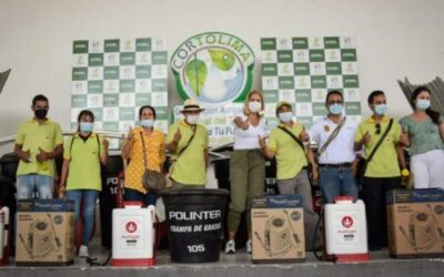 Cortolima entregó insumos a mujeres y jóvenes del norte y centro del departamento que trabajan por el ambiente