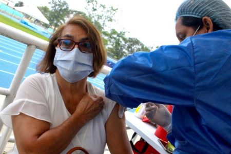 Más de 700 vacunas se han aplicado en el Parque Deportivo en lo corrido del Mundial de Patinaje