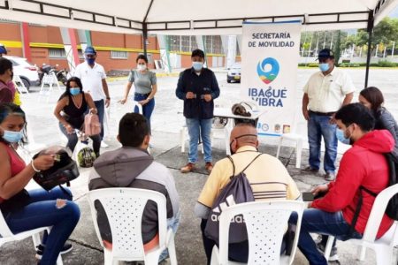 Motociclistas ibaguereños fueron capacitados en seguridad vial