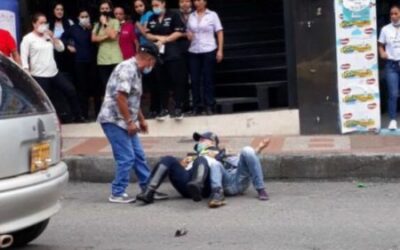 Ciudadano agredió físicamente a un Agente de Tránsito de Ibagué