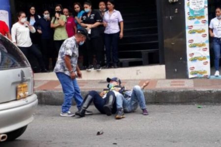 Ciudadano agredió físicamente a un Agente de Tránsito de Ibagué