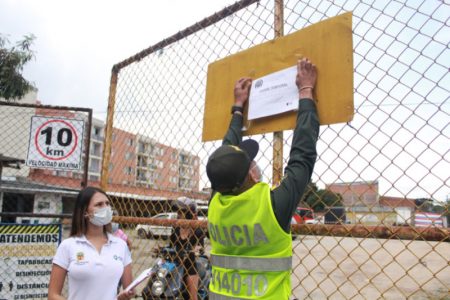 Autoridades adelantan operativos de control y vigilancia en parqueaderos de Ibagué