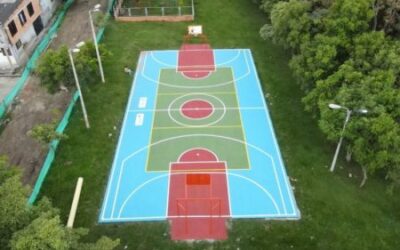 Remodelaron tres polideportivos en las comunas Cinco, Ocho y Nueve de Ibagué
