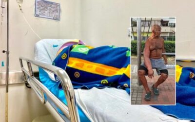 Don Alfonso recibe atención médica en un centro asistencial de Ibagué