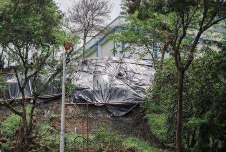 IBAL trabaja en estabilización del terreno del tanque de Piedra Pintada