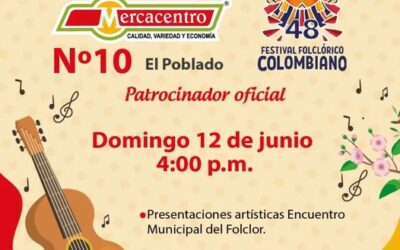 Prográmate, disfruta y vive ¡El Festival Folclórico Colombiano! ￼￼￼￼
