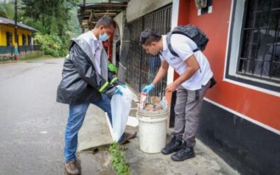 Más de 30 personas realizaron jornada de limpieza en el Cañón del Combeima