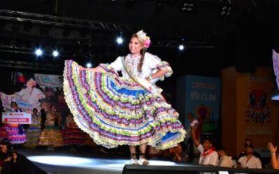 ¡La Capital Musical tiene nueva embajadora del folclor! Geraldín Rodríguez se llevó la corona municipal