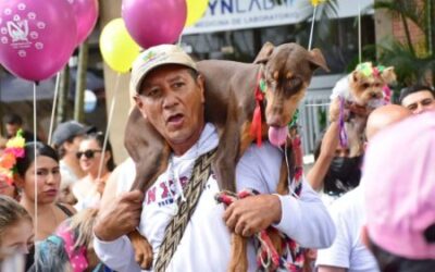Gran participación en la primera versión del ‘4 Patas Festival’ que se desarrolló en la ciclovía de Ibagué