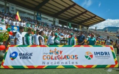 Cerca de 5.000 estudiantes participaron de la inauguración de los Intercolegiados de Ibagué