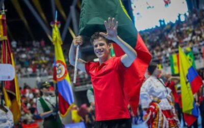 “Ibagué se va a quedar en mi corazón”: Pedro Walgode, patinador portugués