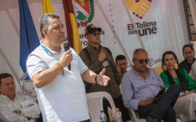 Gobernador del Tolima dio inicio a la construcción de la segunda fase del colegio de Herrera