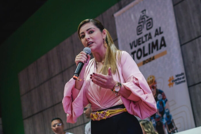 Gobernadora del Tolima impulsa el ciclismo como motor de desarrollo en la región