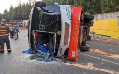 Accidente de tránsito cobró la vida de dos personas en la vía La Línea