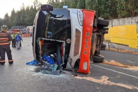 Accidente de tránsito cobró la vida de dos personas en la vía La Línea