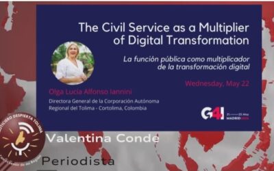 Directora de Cortolima interviene mañana en congreso mundial de transformación pública digital