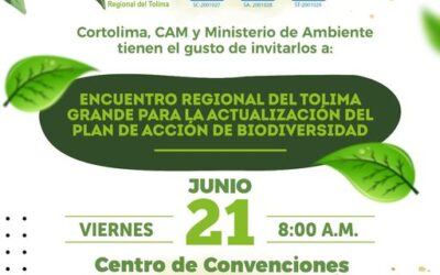 Ibagué será sede de Encuentro Regional del Tolima Grande rumbo a la COP16