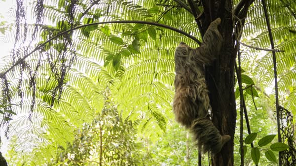 #Cortolima libera perezoso encontrado en un camión en una plaza de la capital tolimense.