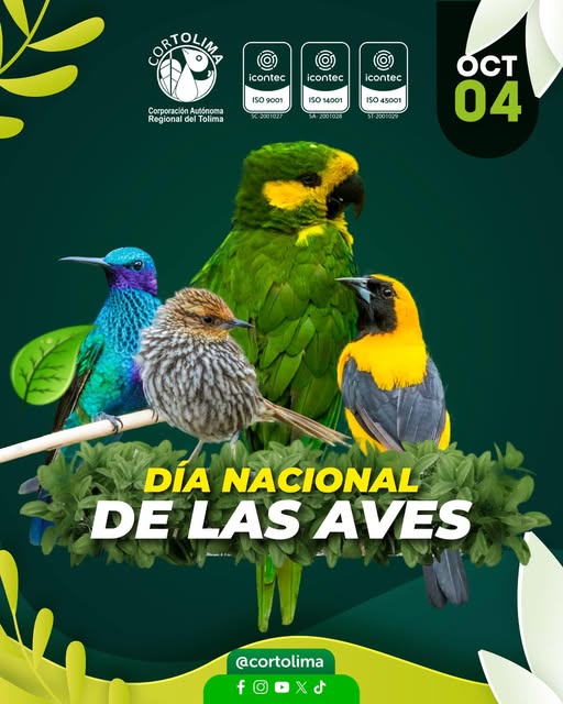 ¡Celebremos el Día Nacional de las Aves!