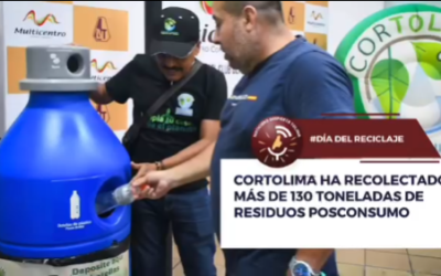 Día del Reciclaje: Cortolima ha recolectado más de 130 toneladas de residuos posconsumo