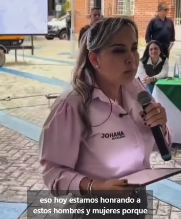 Alcaldesa Johana Aranda marca distancia con el exalcalde Andrés Hurtado