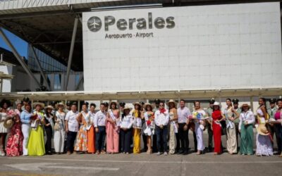 Arribaron a Ibagué las Embajadoras al Reinado Nacional del Folclor 2025