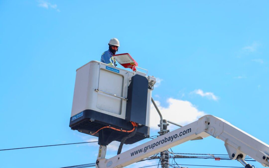 ¡Adiós a las noches oscuras! Luminarias de Picaleña fueron modernizadas a LED