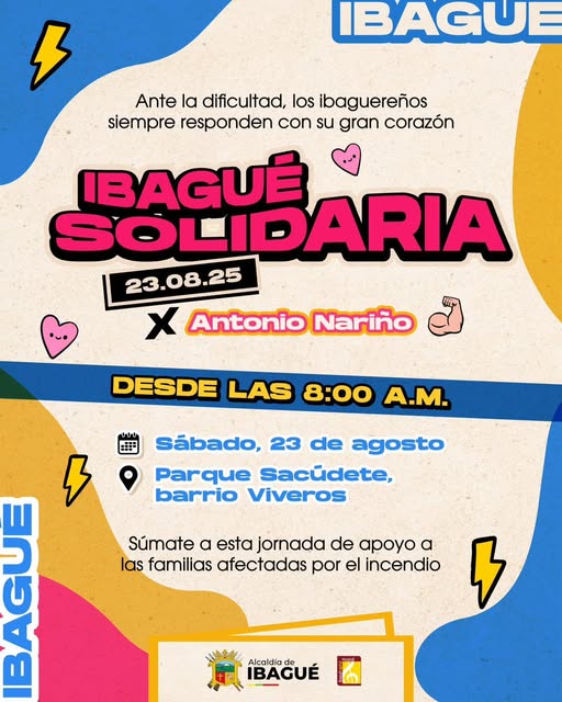 Unámonos como ibaguereños para tender la mano a quienes hoy la necesitan