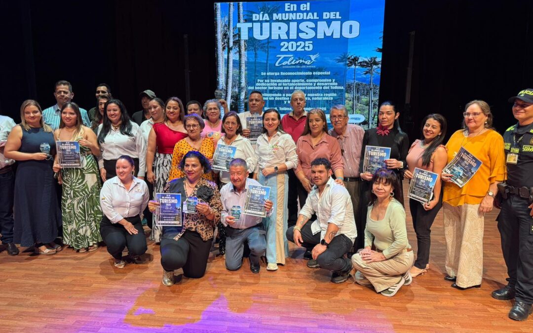 Alcaldía de Ibagué entregó reconocimientos a empresarios en el Día Mundial del Turismo