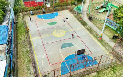 Alcaldía inició la recuperación del polideportivo Danubio