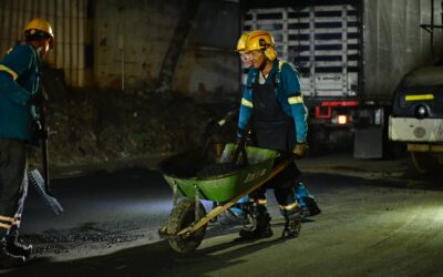 ‘Ambulancia Vial’ avanza en la rehabilitación de la calle 64 entre carreras 8ª y 9ª en Ibagué